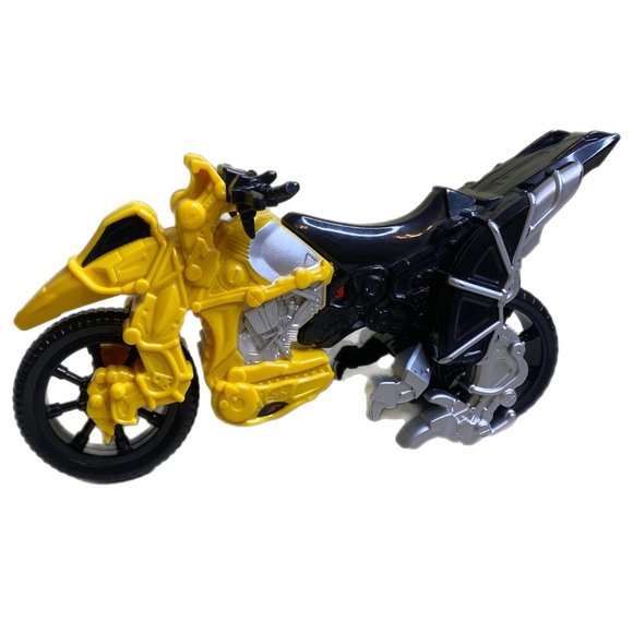 Power Ranger Gold Ranger Figure and Motorcycle - Picture 7 of 12